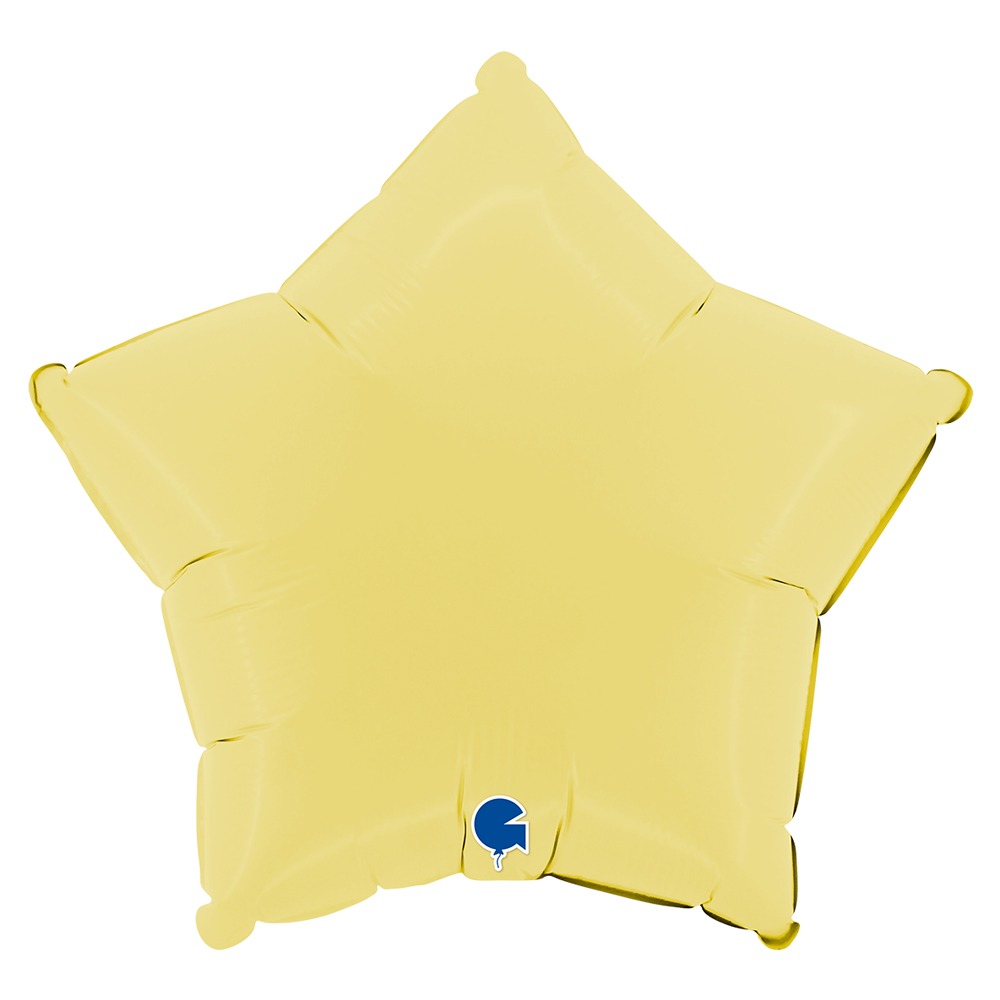 Grabo 18" Matte Yellow Star Unpackaged - 254-BJ/0476