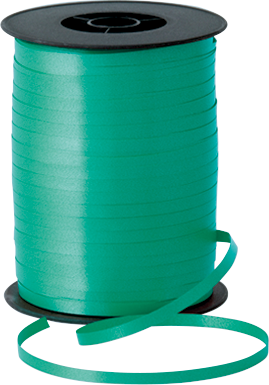 Qualatex - Emerald Green Curling Ribbon - 5mm X 500mm - 25908