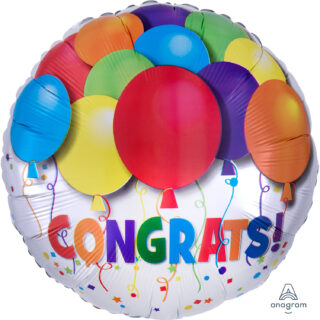 Amscan - Bold Congratulations Standard Foil Balloon - 2675801