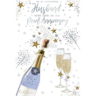 Anniv Pearl Husband - C75 - 6pk - NMT195 - Kingfisher