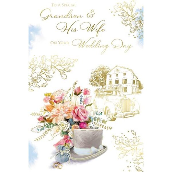 Kingfisher - Grandson & His Wife Wedding Day -C75 - 6PK - WSS017