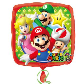 Anagram Super Mario Standard Foil Balloons S60