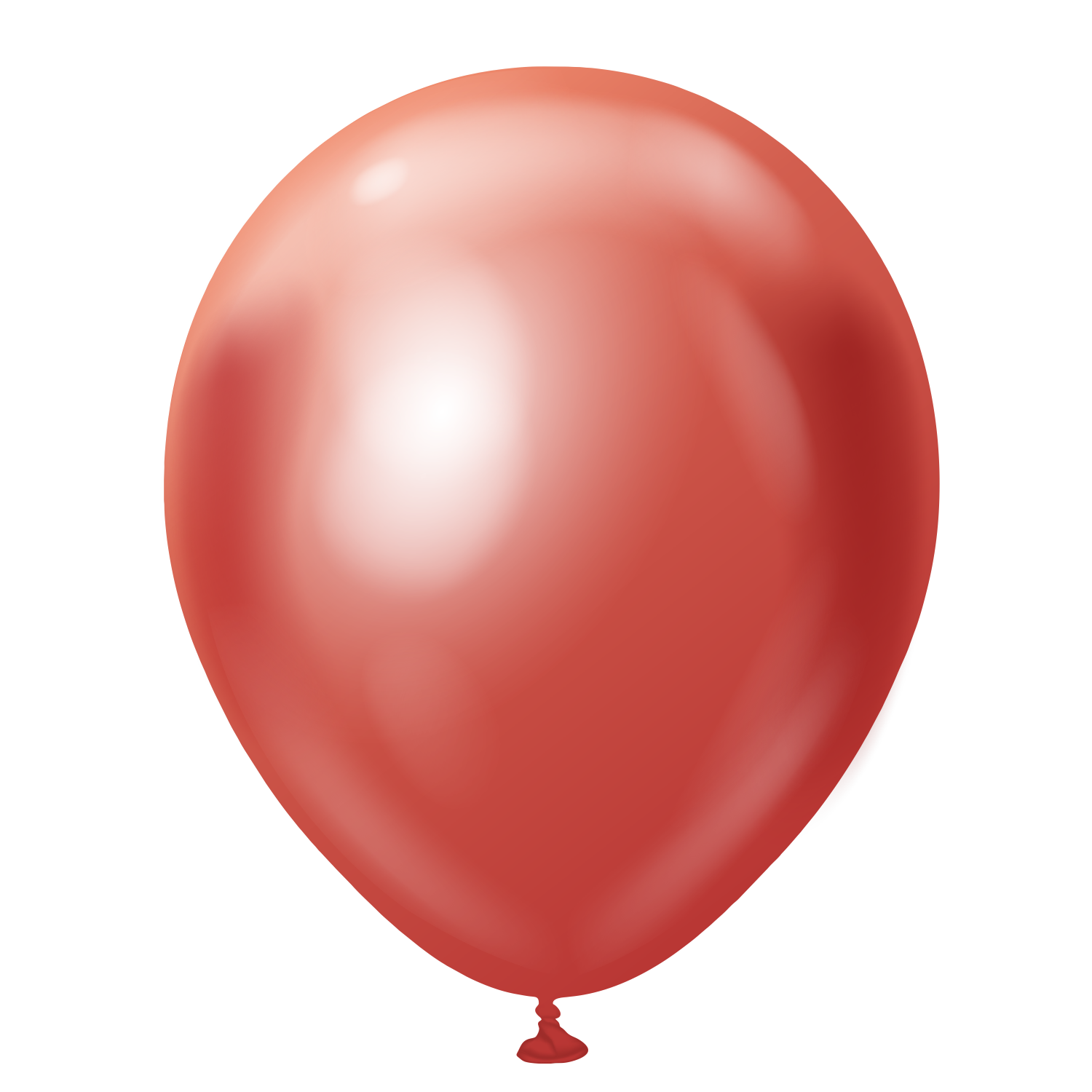 Kalisan Latex - 18" Mirror Red - 25CT - 11850100