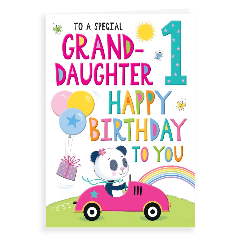 Granddaughter - Age 1 - Code 75 - 6pk - C80567