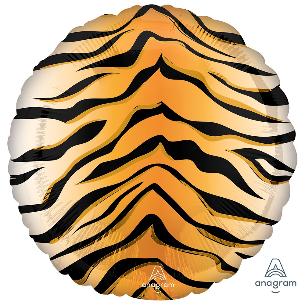 Anagram - Animalz Tiger Print Standard Packaged Foil - 18" - 4238501*