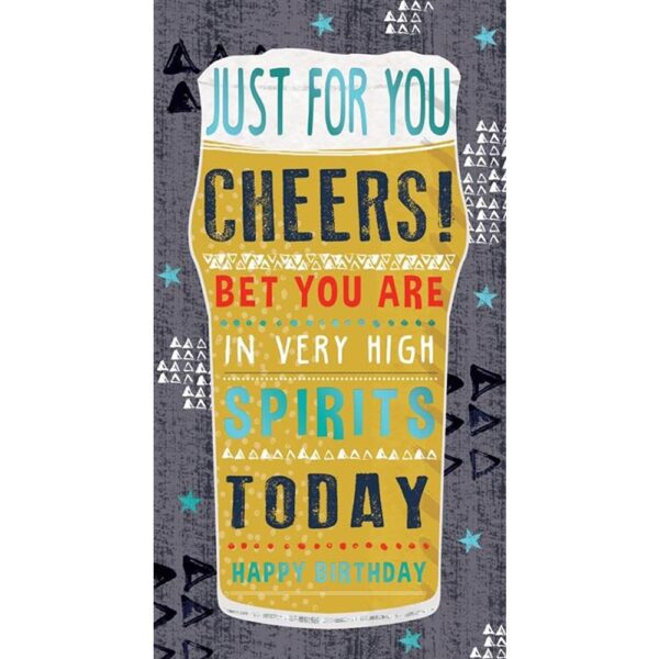 Kingfisher - Happy Birthday Cheers & Beer Male - Code 30 - 6pk - FTN016