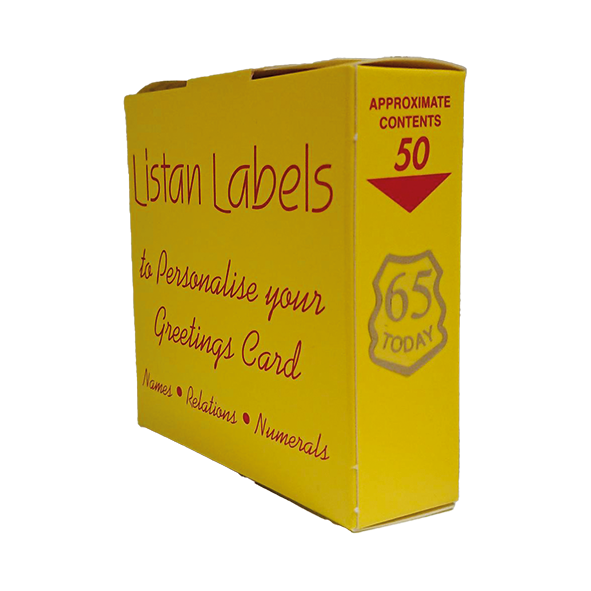 Age Shield 65 Today Gold - 50 - 406511