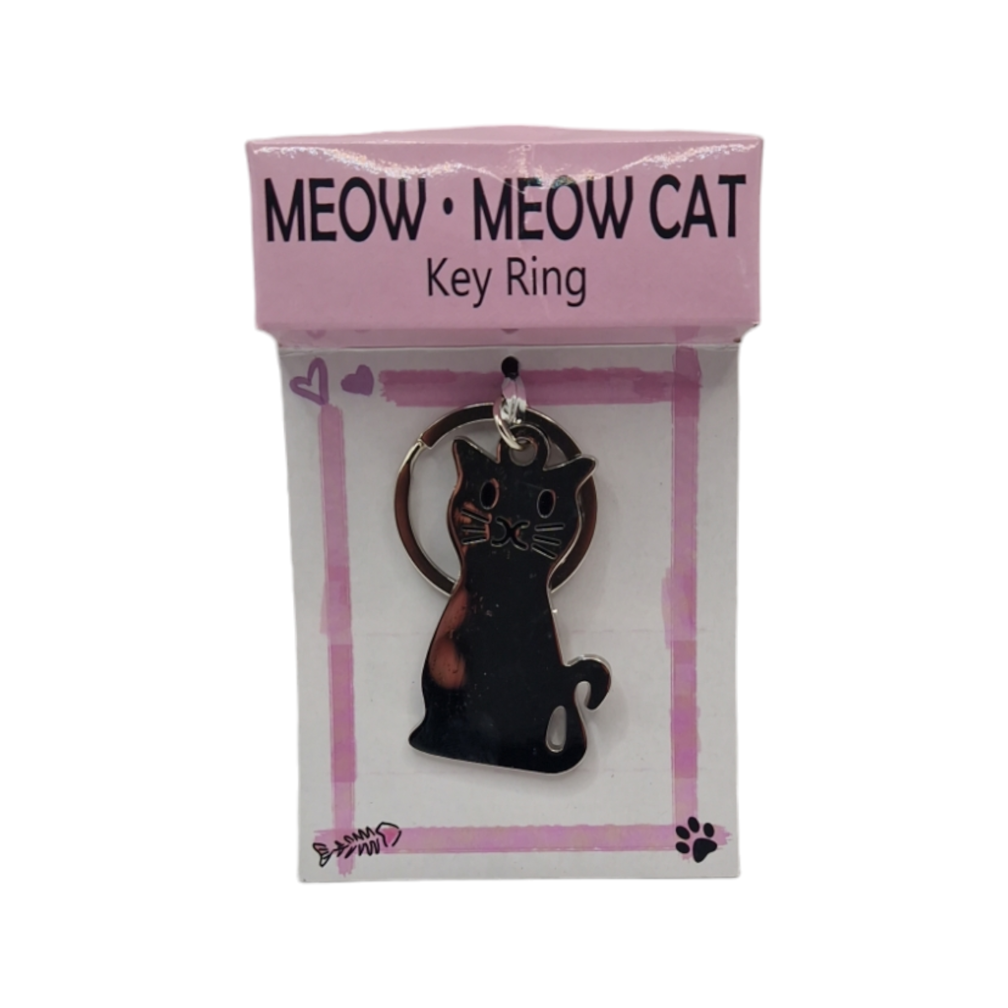 METAL CAT KEY-RING - TY5300*