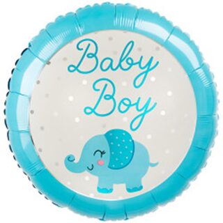 Anagram Baby Boy Elephant Standard HX Foil Balloons S40 - 4312501