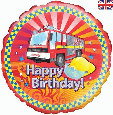Oaktree 18" Fire Engine Birthday