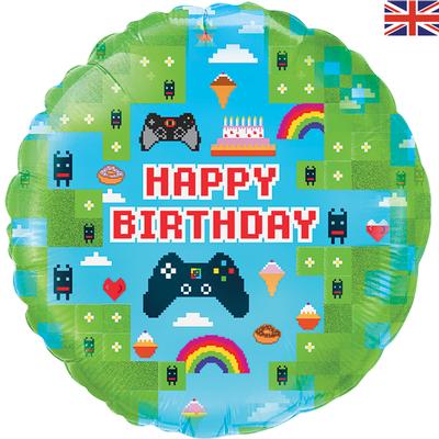 Oaktree 18" Blox Game Birthday Holographic