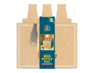 Father's Day Beer Bottle Bag & Opener - FAT7817