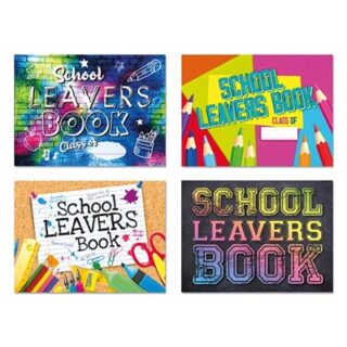 Leavers Book 100 pages 4 Asstd - 7567