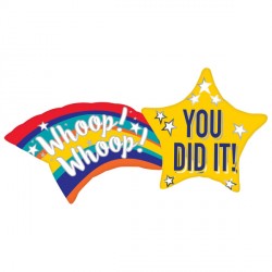 Anagram 27" P35 You Did It Shooting Star Shape - 3518301