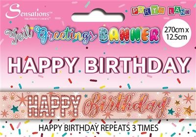 Happy Birthday Female - BN/50