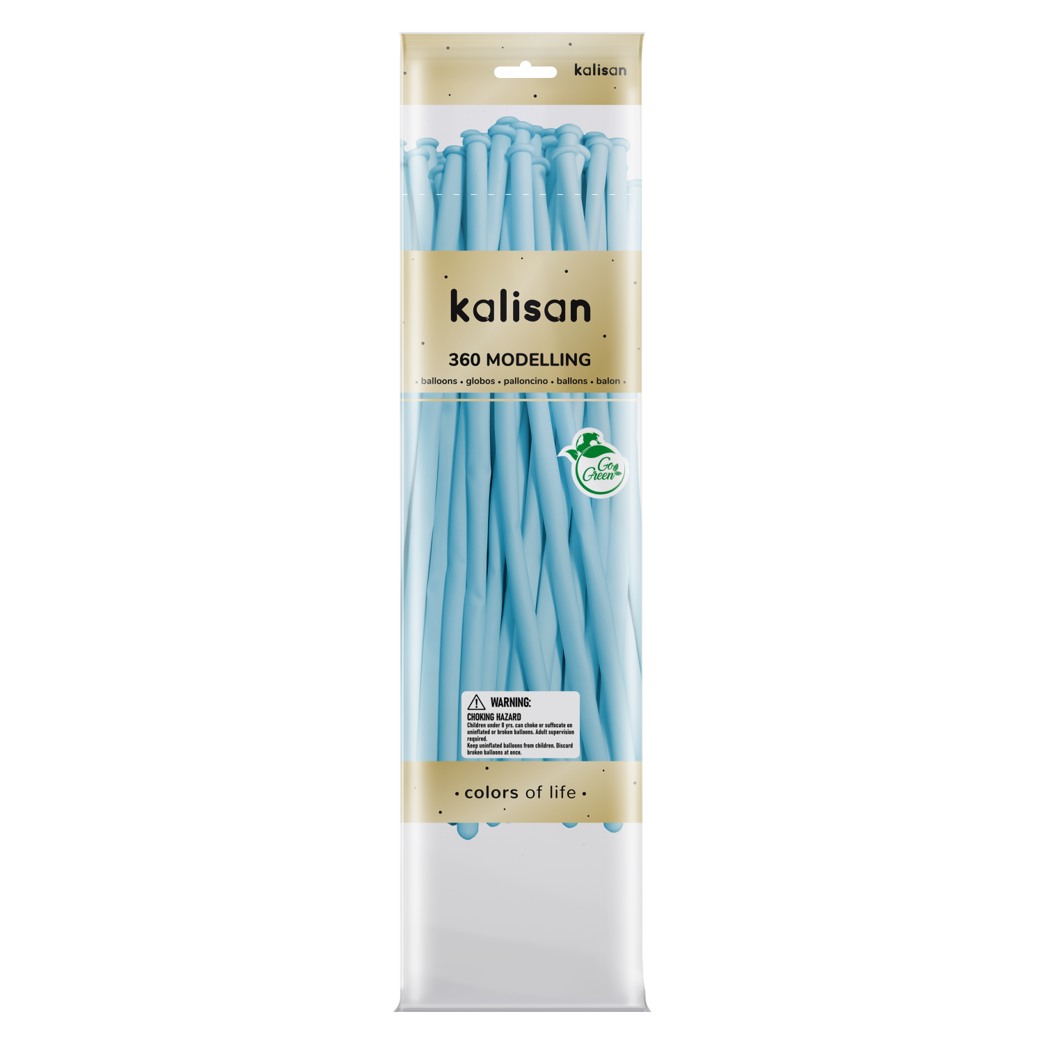 Kalisan Latex 360M Macaron Blue - 50CT Nozzle Up - 50CT - 10330015