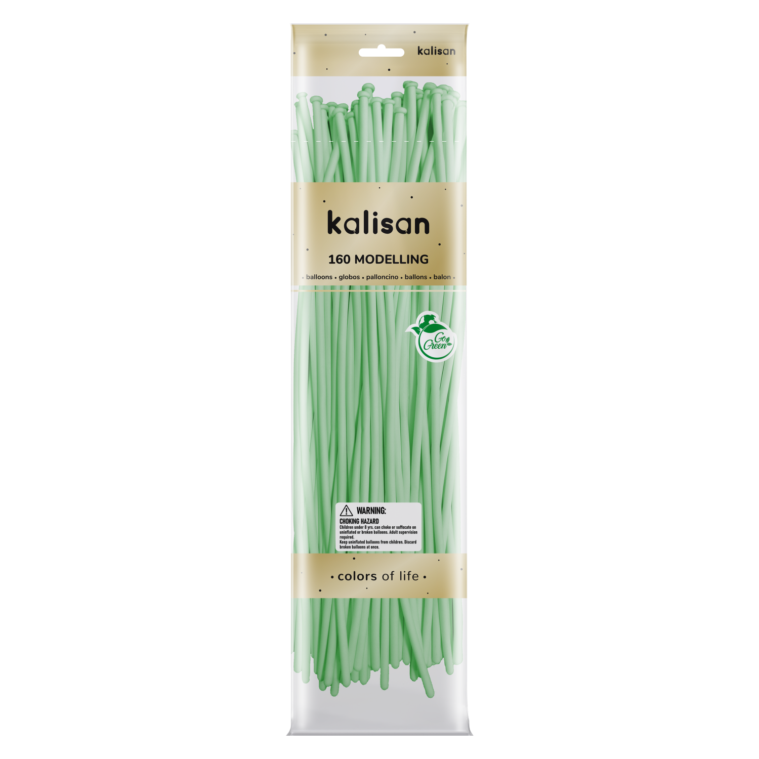 Kalisan Latex 160M Macaron Green - 50CT Nozzle Up - 50CT - 10130045