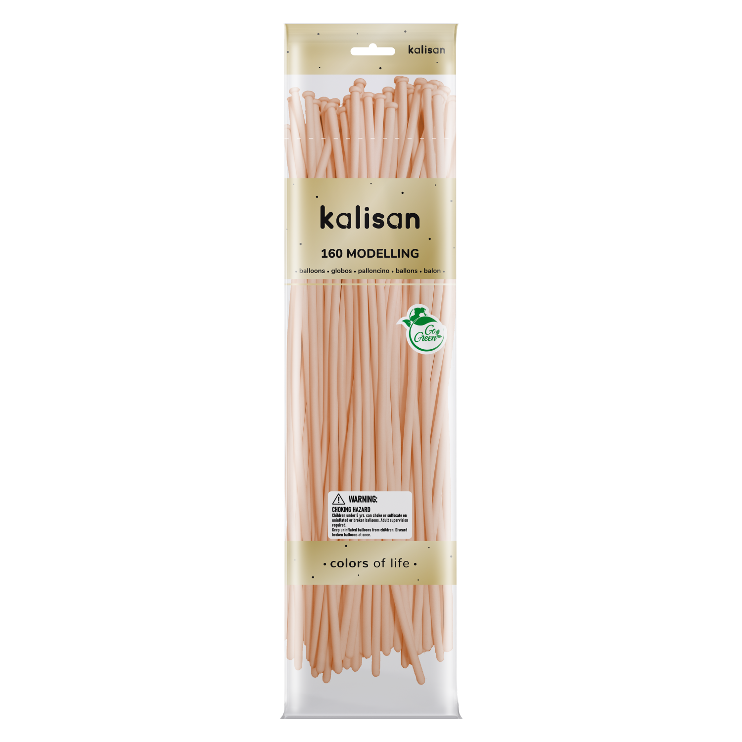 Kalisan Latex 160M Macaron Salmon - 50CT Nozzle Up - 50CT - 10130065