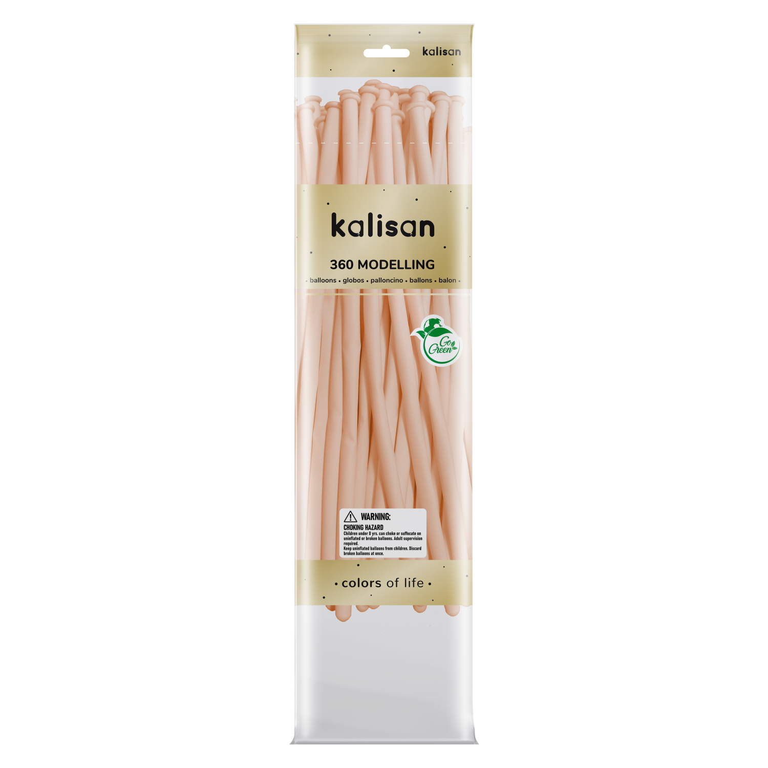 Kalisan Latex 360M Macaron Salmon - 50CT Nozzle Up - 50CT - 10330065
