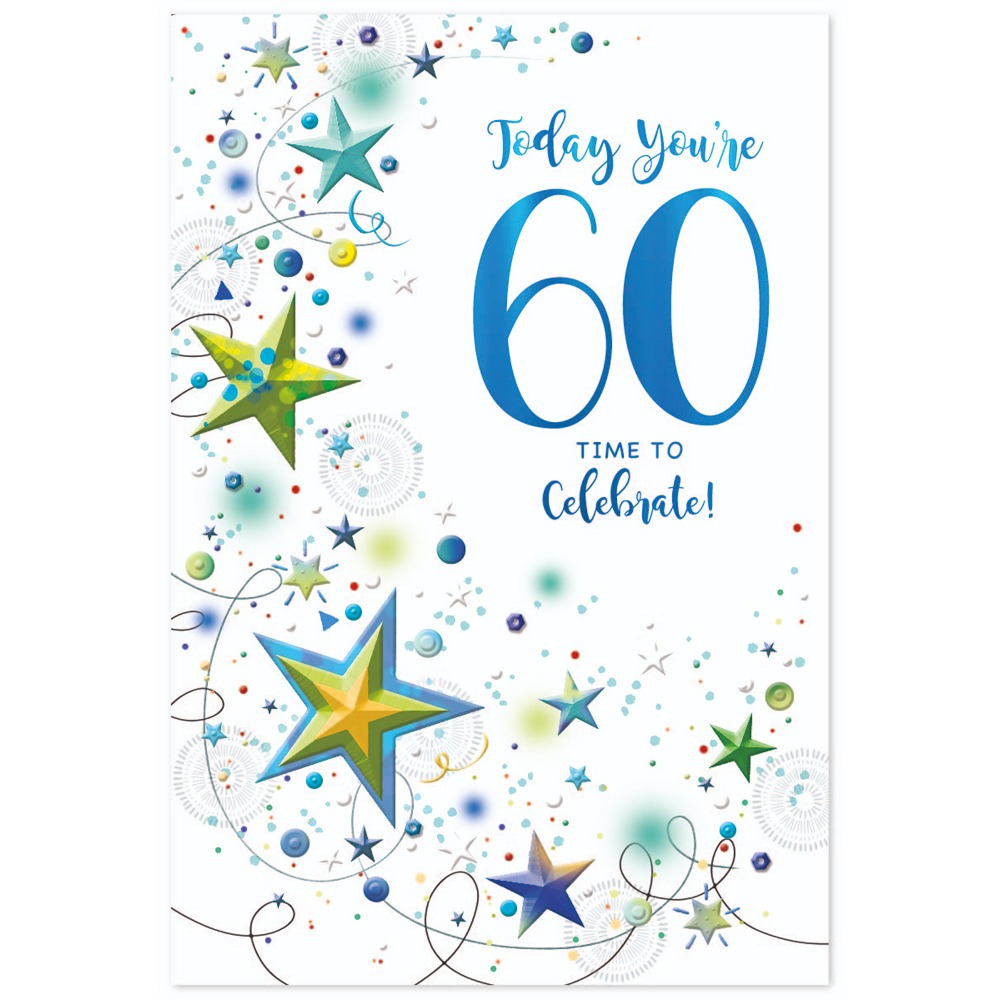 Simon Elvin - 60th Birthday - MILESTONE MALE C50 - 3153060TH*