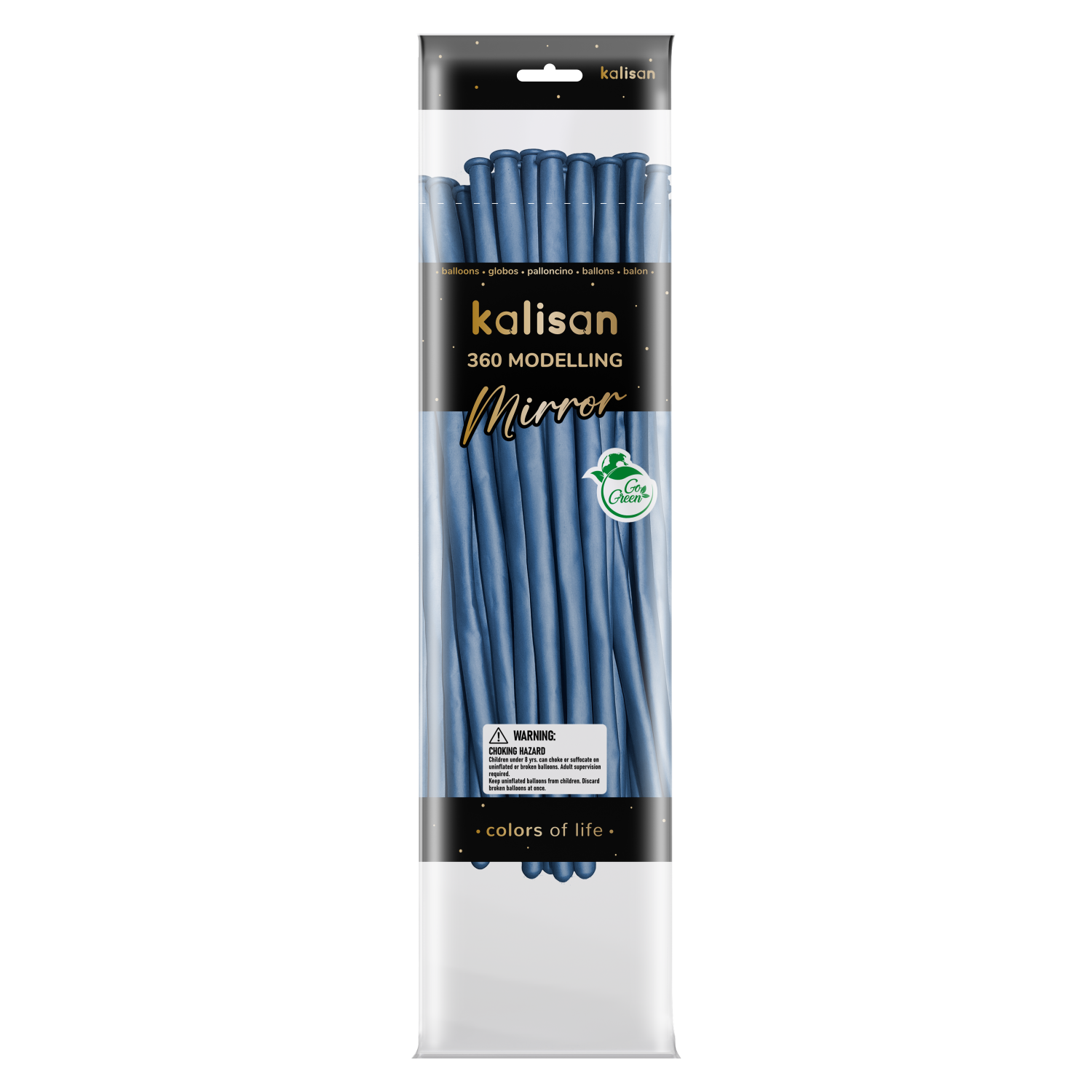 Kalisan - 360M Mirror Blue - 50CT Nozzle Up - 50CT - 10350055