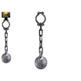 PMS - PLASTIC BALL AND CHAIN SET ON HANGING CARD- 977177*