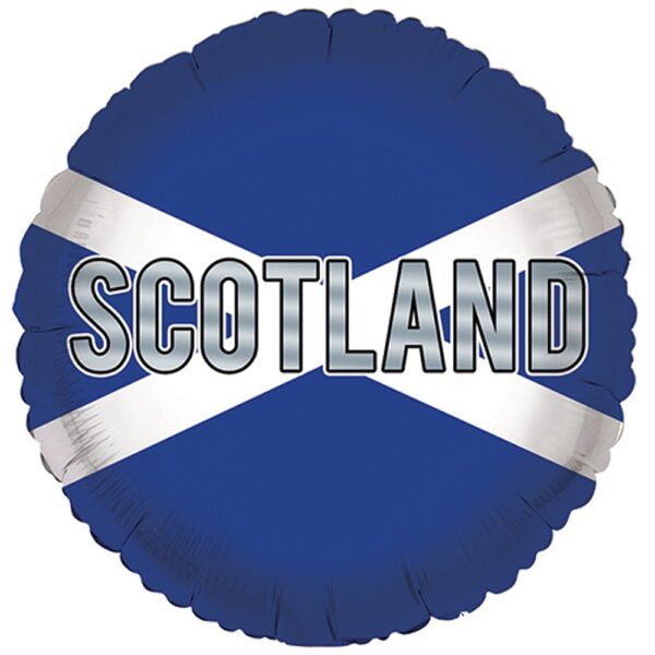 Scotland Balloon 18" 46cm Party Football Rugby Birthday Balloons Flag- BL-FB18/30