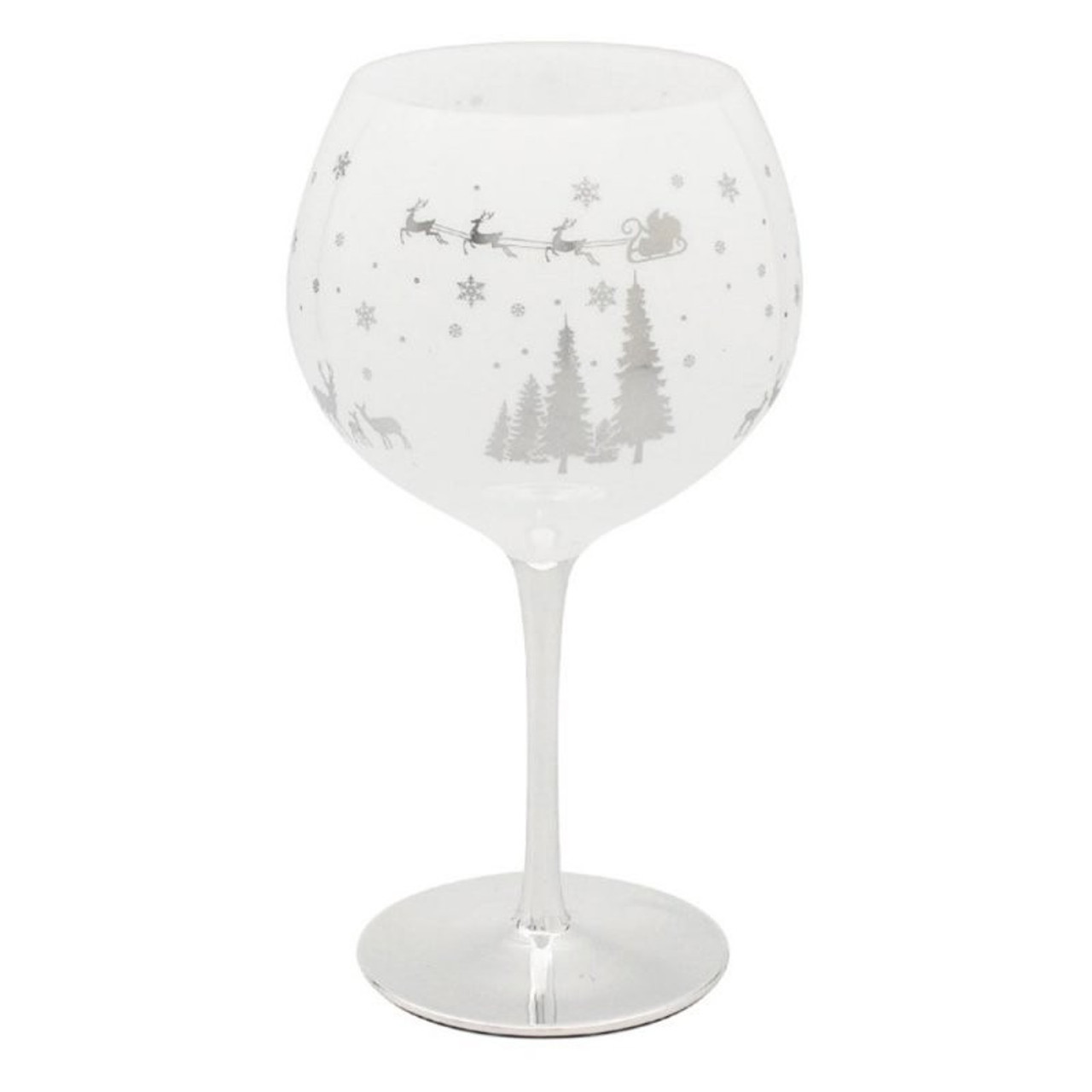 Christmas Woodland Gin Glass - LP52200*