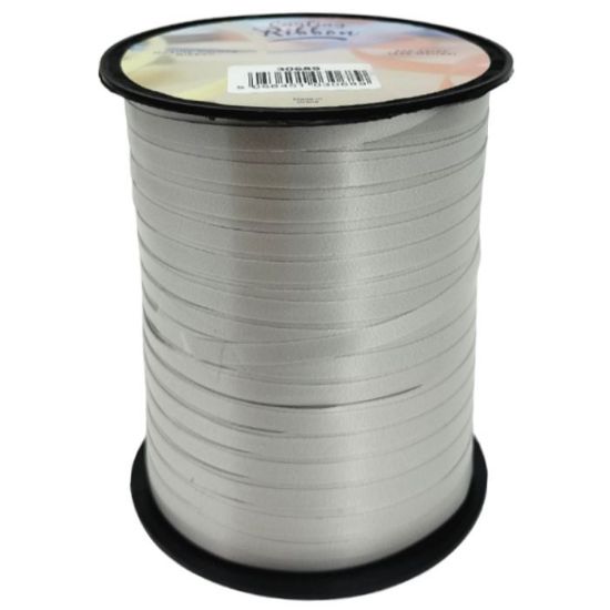 CURLING RIBBON 5mm X 500 YARDS SILVER -030689