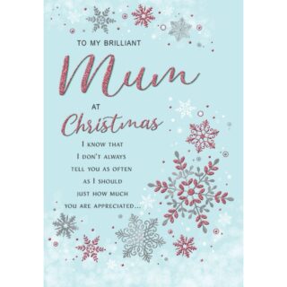 Regal - Mum Snowflakes -  C75 - 6pkt -C85426*