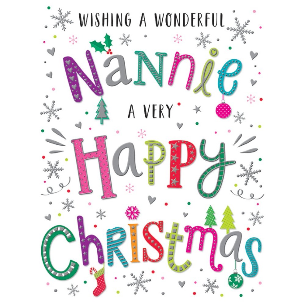 Regal - Xmas Nannie Coloured Type - S5 - 6pkt - C85560