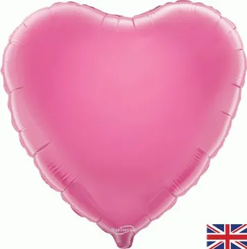 Oaktree 18" Pink Heart (Flat) - 10009H