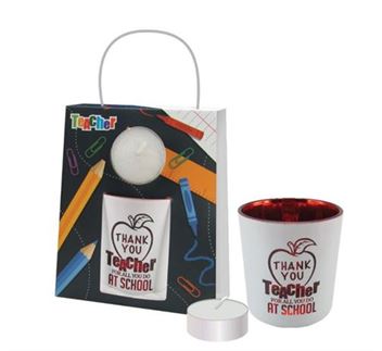 Thank You Teacher Candle - LS23B