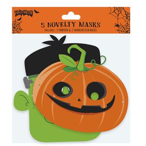 X5 HALLOWEEN MASKS X2 ASSTD - 33811-MASKC*