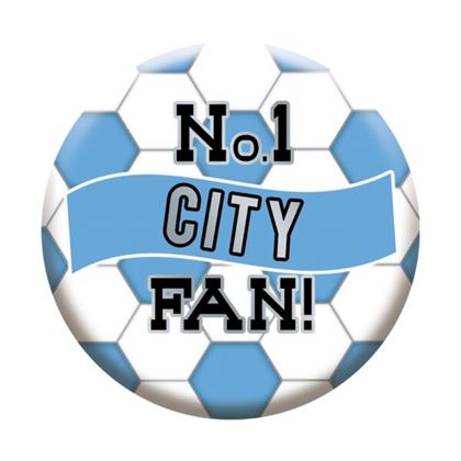 Badge - Sensations - Football Badges 5.5cm - City - BG5502A/01