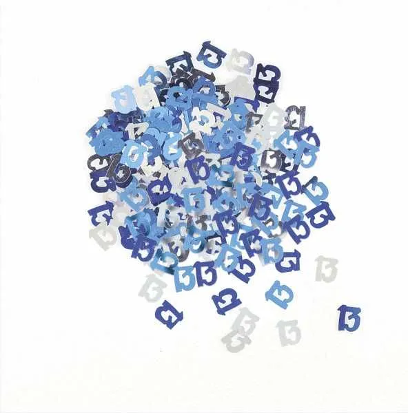 BLUE GLITZ 13 CONFETTI .5OZ