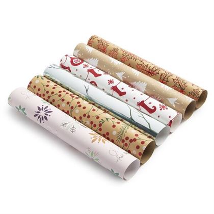 RMS - CHRISTMAS ROLL WRAP 5M-R01-1712