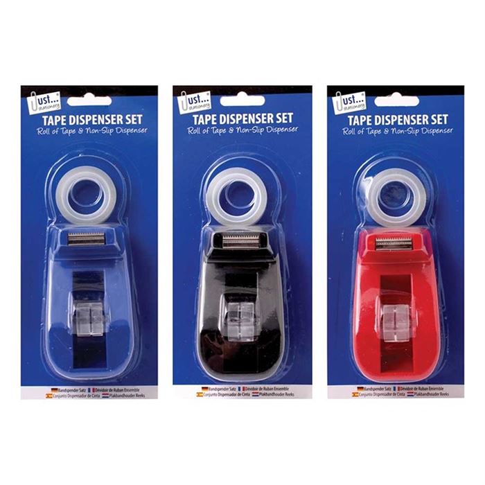 Desk tape Dispenser small & 1 reel Tape - 6003