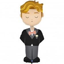 GRAB0 - THE GROOM  SHAPE MX4 PKT - 48" - G72046