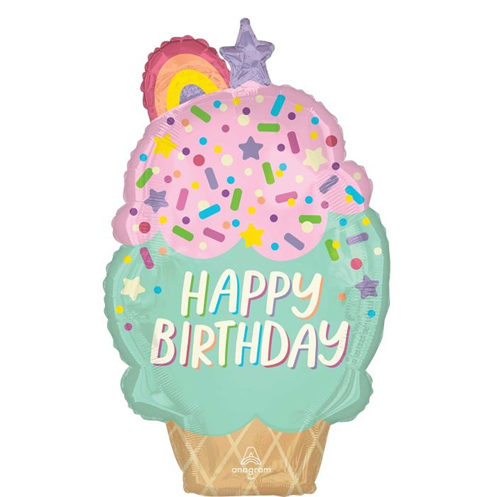 Anagram - Ice Cream Party Birthday - 30" - 4696101