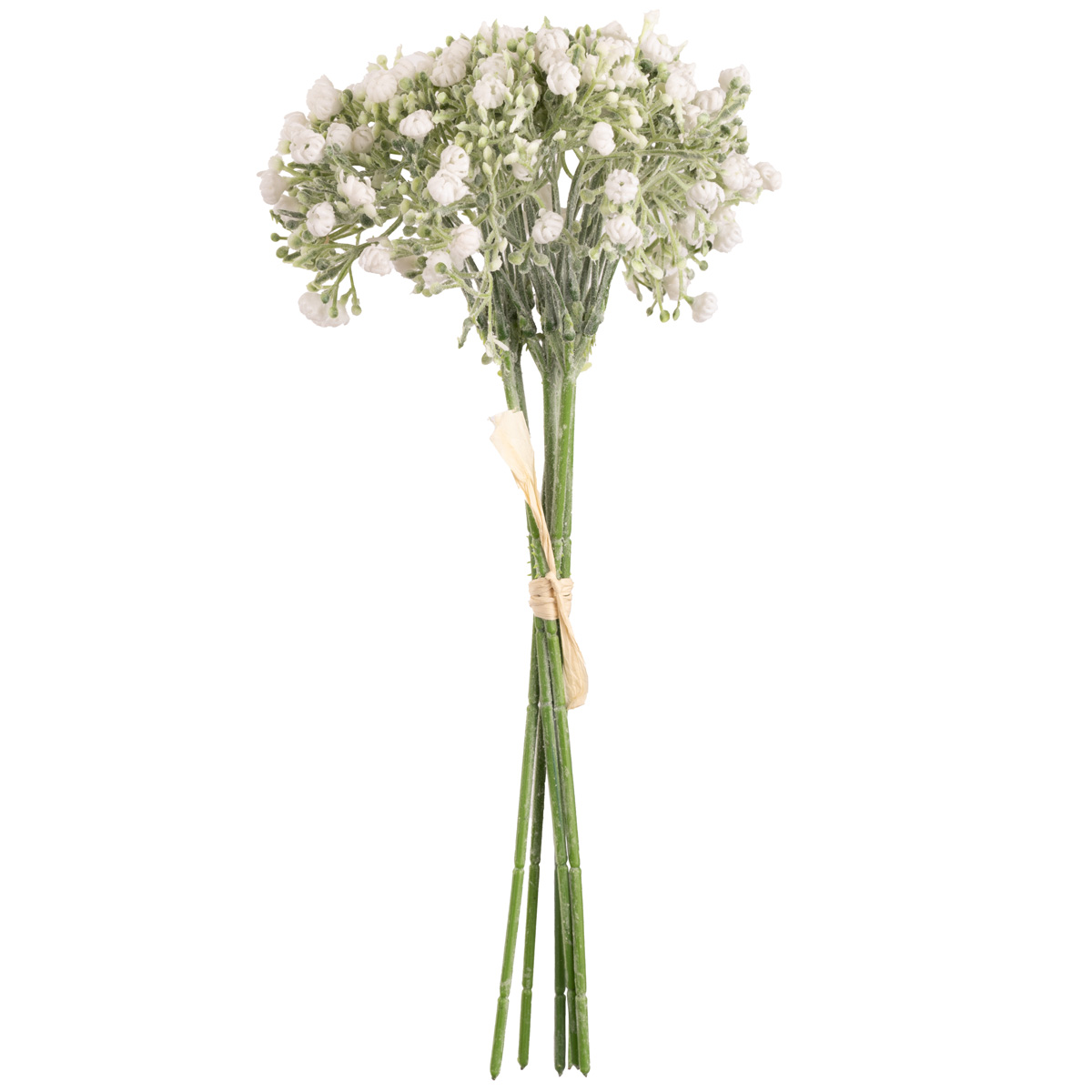Mini Closed Gypsophilia with Bud Bunch x 6 White 31cm - 500859