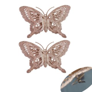 Davies Products - 2BUTTERFLIES ROSE GOLD - 55571