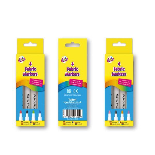 4 Fabric Markers - 5650