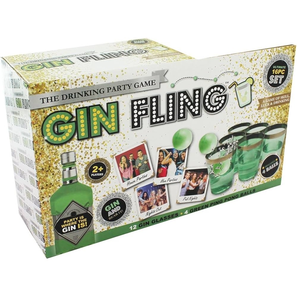 Gin Fling Drinking Game - 331058