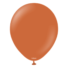 Kalisan Latex  - 12" Retro Rust Orange - 100CT - 11280011