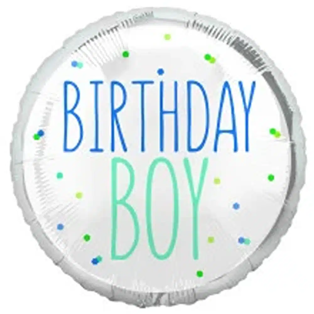 Unique 18" Birthday Boy Foil - 85914