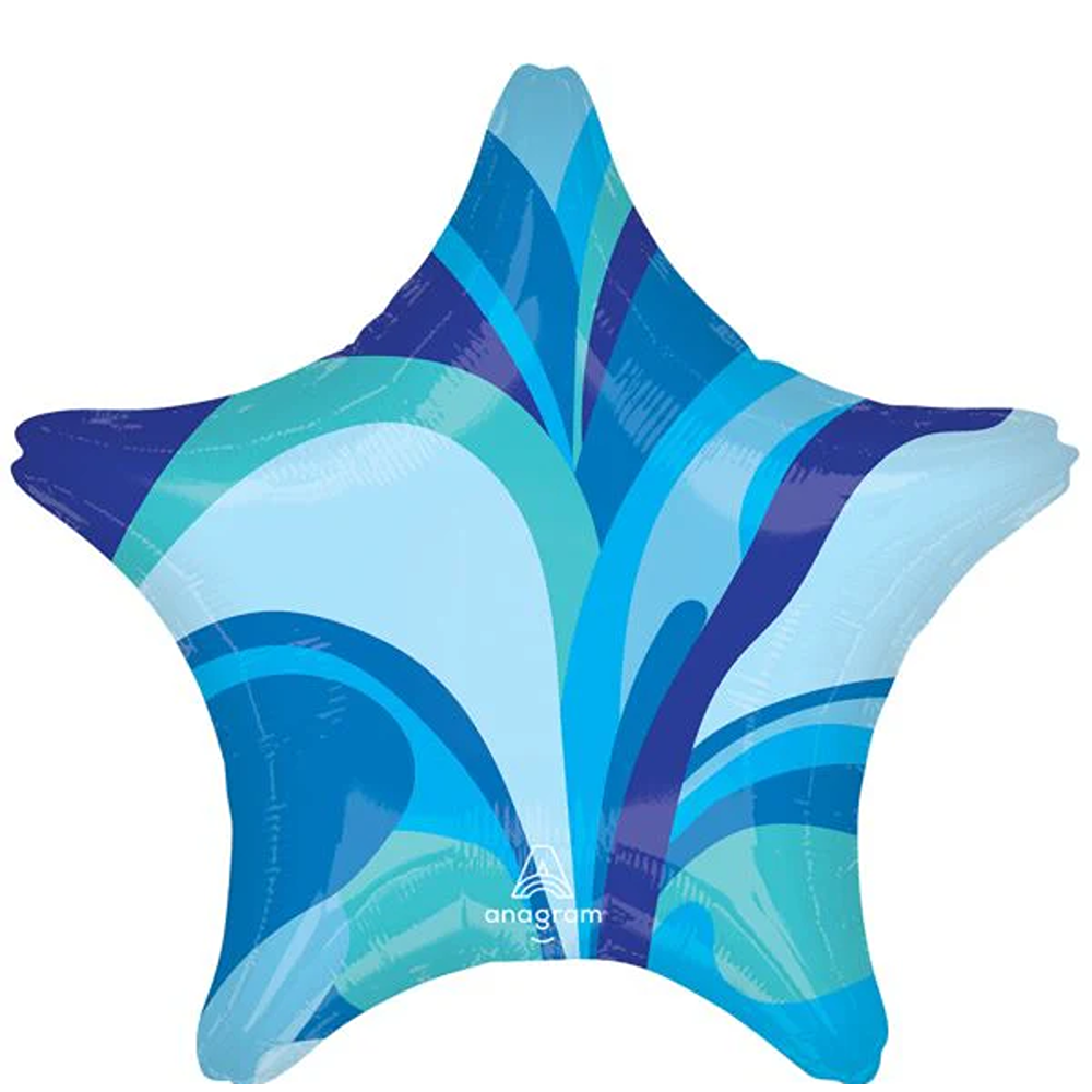 Anagram - Blue Macro Marble - 18" - 4713001