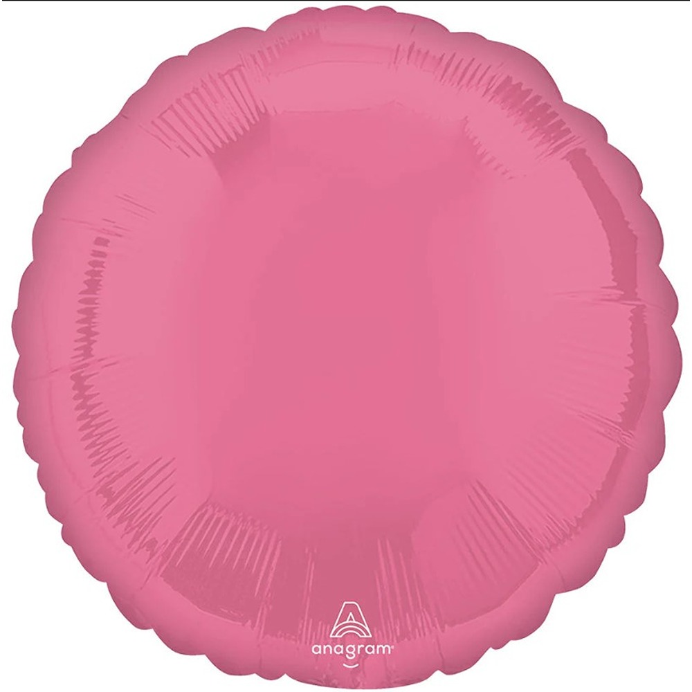 Anagram - Vibrant Pink Round Flat - 19" - 4711702