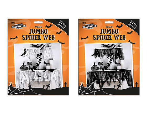 Jumbo Spiders Web - HAL8287OB