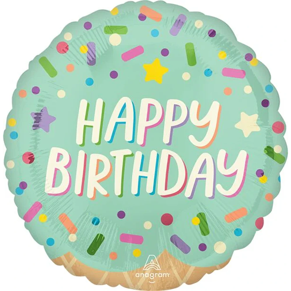 Anagram 18" S40 -Ice Cream Party Birthday Pkt- 4696001 * - Image 2